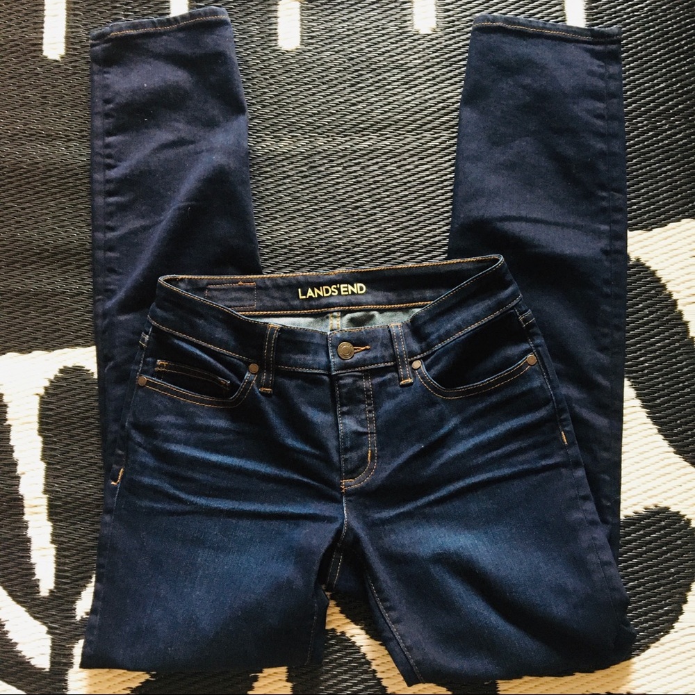 Lands' End • Dark Jeans - Picture 4 of 10